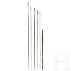 Fünf Speere, Südostasien, 19. Jhdt.