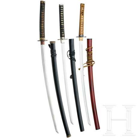 Drei Katanas, China, 2. H. 20. Jhdt. - photo 3