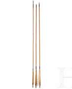 Japan. Drei Samurai-Pfeile, Japan, Anfang Meji-Periode