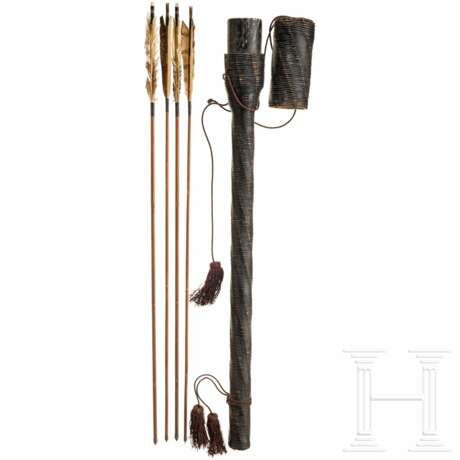 Yazutsu mit vier Sportpfeilen, Japan, Meiji-Periode - photo 1