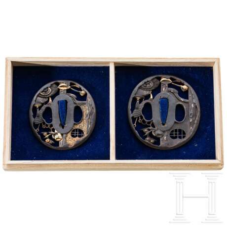 Zwei Tsubas für ein Daisho, 2. Hälfte Edo-Periode - Foto 2