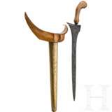 Kris mit Wrangka iras, Zentraljava, Indonesien, 1. Hälfte 20. Jhdt. - photo 2