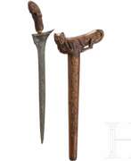 Die Indonesische Archipel. Madura-Kris mit alter Klinge, Indonesien, um 1900