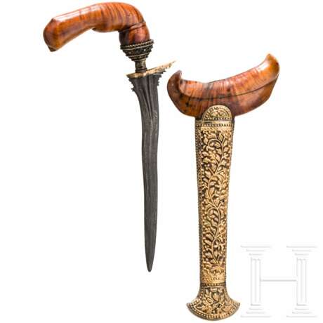 Kris Pendek, Bugis oder Nordsumatra, Indonesien, um 1900 - photo 1