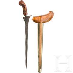 Java-Kris mit alter Klinge, Surakarta, Indonesien, 17./18. bzw. 20. Jhdt.