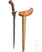 Die Indonesische Archipel. Java-Kris mit alter Klinge, Surakarta, Indonesien, 17./18. bzw. 20. Jhdt.