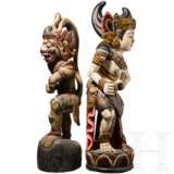 Lord Vishnu und Lord Hanuman als Krisständer, Indonesien, Bali, frühes 20. Jhdt. - Foto 2