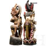 Lord Vishnu und Lord Hanuman als Krisständer, Indonesien, Bali, frühes 20. Jhdt. - Foto 3