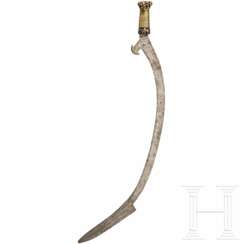 Krummsäbel Mambeli der Azande, wohl Kongo, 20. Jhdt.