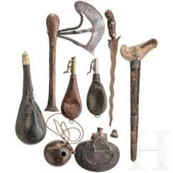 Eine kleine internationale Waffensammlung,19./20. Jhdt.