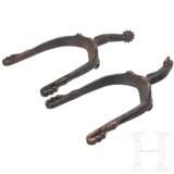 Paar eiserne Cowboy-Sporen von der Marke Roldan, Mexiko, 1. H. 20. Jhdt. - фото 1