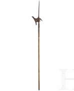 Stangenwaffen. Hellebarde, deutsch, um 1550