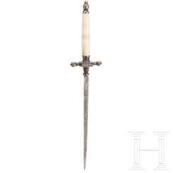 Stilett mit Beingriff, Frankreich oder Italien, 18. Jhdt.