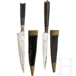 Zwei Dolche, Italien, um 1830