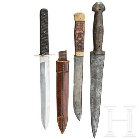 Drei Messer, England(?), 19. Jhdt. - photo 1