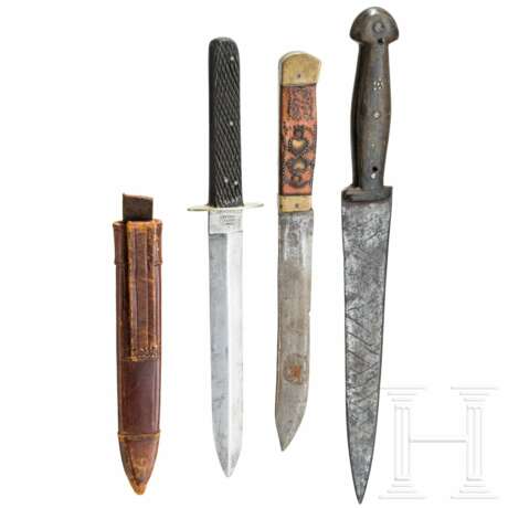 Drei Messer, England(?), 19. Jhdt. - photo 2