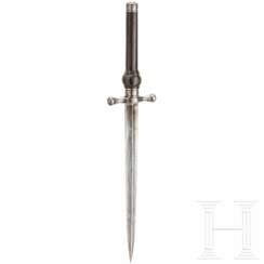 Spundbajonett mit Horngriff im Stil des 18. Jhdts., Replik, 20. Jhdt.