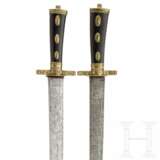 Zwei Hirschfänger, deutsch, um 1800 - photo 3