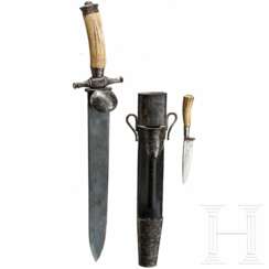 Hirschfänger, deutsch, um 1830