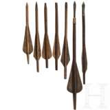 Sieben Armbrustbolzen, 15./19. Jhdt. - Foto 2