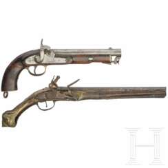 Zwei Orientpistolen, 1. Hälfte 19. Jhdt.