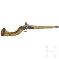 Kurzes Steinschlossgewehr (Dejezail), Afghanistan, 20. Jhdt.