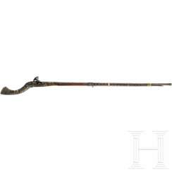 Zwei Steinschlossgewehre (Djezail), Afghanistan, 19. Jhdt.