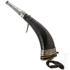 Pulverflasche, Nepal/Tibet, 19. Jhdt.