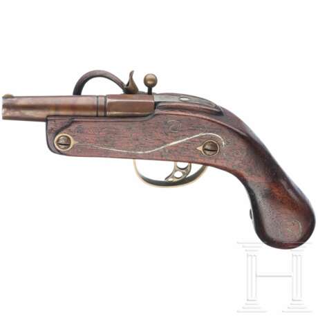 Taschenluntenschosspistole, Sammleranfertigung, deutsch, 20. Jhdt. - photo 2