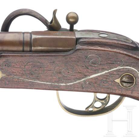 Taschenluntenschosspistole, Sammleranfertigung, deutsch, 20. Jhdt. - photo 4