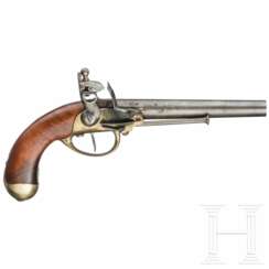 Französische Steinschlosspistole M 1777 und Perkussionspistole, Repliken, 2. Hälfte 20. Jhdt.