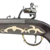 Taschen-Steinschlosspistole, neuzeitliche Sammleranfertigung - photo 4