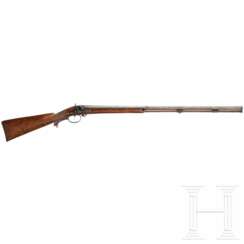 Perkussionsflinte mit Krüppelschaft, deutsch, um 1800