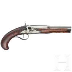 Perkussionspistole, deutsch, um 1780