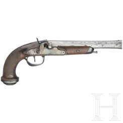 Perkussionspistole, Frankreich, um 1810