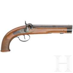Perkussionspistole, deutsch, um 1840