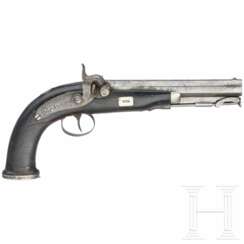 Perkussionspistole, England, um 1840