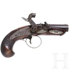 Perkussions-Taschenpistole, Henry Deringer, Philadelphia, 2. Hälfte 19. Jhdt.