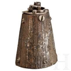 Eiserne Zündkrautflasche, Brescia, um 1600