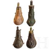 Vier Pulverflaschen, deutsch und England, 19. Jhdt. - фото 2