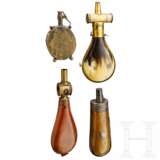 Vier Pulverflaschen, deutsch, 19. Jhdt. - фото 1