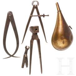 Kleine Sammlung Werkzeuge, USA, 19. Jhdt.