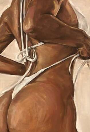  Meryem Tayganskaya Peinture nue Huile sur toile 21e si&egrave;cle oil painting 21th century - photo 1