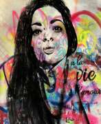 Overview. Painting Hezea by David Lurkin, 21st Century, Mixed Media