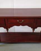 Overview. Mahogany console