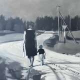 Enfance - r&eacute;alisme moderne Canvas oil 21th century - photo 2