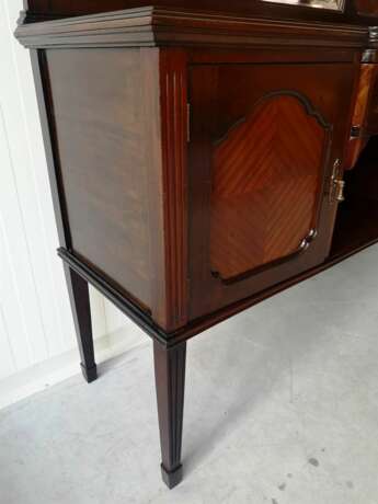Mahogany sideboard Mahogany veneer Victorian Style 19th century - photo 12