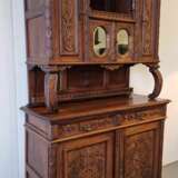 Buffet sculpt&eacute; en bois. Ch&ecirc;ne. Hollande. Ann&eacute;es 1910. Dimensions&nbsp;: hauteur 243&nbsp;cm&nbsp;; largeur 130&nbsp;cm&nbsp;; profondeur 51&nbsp;cm. Oak Other style Early 20th century - Foto 10