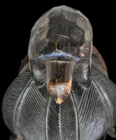 Ndoma Baule Portrait Mask Ivory Coast Wood lacquered patina Circa 1930 Bois laqué 20th century - photo 11