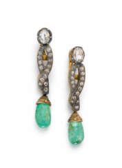 Historical Emerald-Diamond-Ear-Jewellery